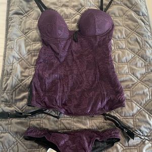 Intimissimi Corset and Thong Set